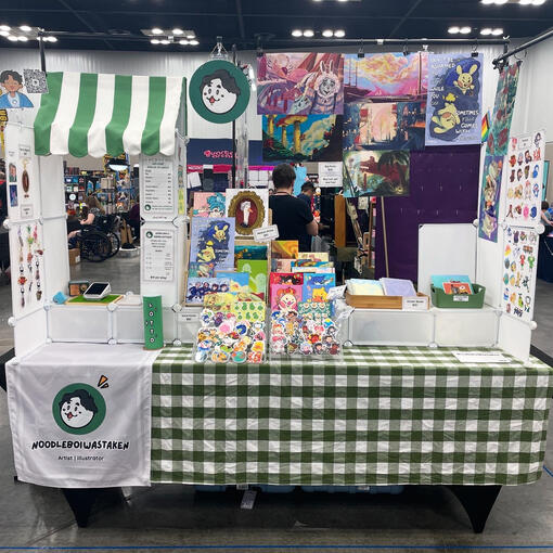 Displays + Cons Attended